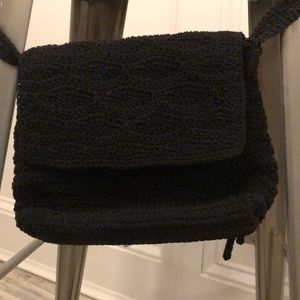 🟢Small crochet crossbody with built in wallet